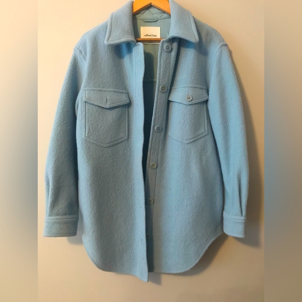 Wilfred Ganna Shirt Jacket  🫐